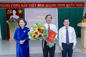 Báo Bà Rịa-Vũng Tàu có Tổng Biên tập mới