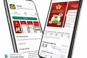 Phần mềm định danh điện tử VNeID đứng đầu danh sách tải về trên App Store 2023