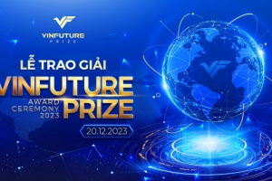 Chiêm ngưỡng sân khấu vinh danh các nhà khoa học kiệt xuất của Giải thưởng VinFuture 2023