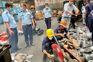 Tiêu hủy lô hàng giả trị giá gần 7 tỷ đồng