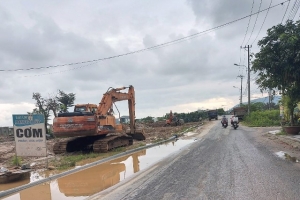 Đà Nẵng: Dự án đường ĐT 601 từ xã Hòa Sơn đi xã Hòa Bắc chuẩn bị về đích