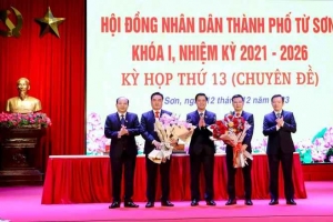Bắc Ninh: Phê chuẩn kết quả bầu bổ sung chức vụ Phó Chủ tịch UBND TP. Từ Sơn