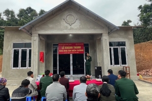 BĐBP Lào Cai bàn giao ngôi nhà “Mái ấm Biên cương”