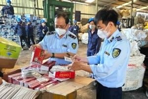 TP. Hồ Chí Minh tiêu hủy hàng nghìn sản phẩm hàng hóa vi phạm