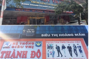 Sản phẩm hết hạn sử dụng, mập mờ nguồn gốc xuất xứ bày bán tại siêu thị Việt Trà và Hoàng Mấm Thái Nguyên