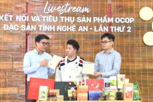 Nghệ An: Tổ chức Chương trình livestream quảng bá, tiêu thụ sản phẩm OCOP lần 2