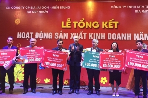 Bia Quy Nhơn: Điểm sáng của hệ thống bia Sài Gòn – Miền Trung