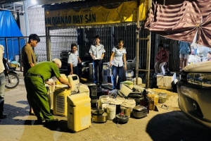 An Giang phát hiện và tạm giữ nhiều mặt hàng xuất xứ nước ngoài đã qua sử dụng