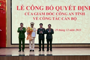 Thượng tá Đỗ Ngọc Dương được điều động giữ chức vụ trưởng Công an TP. Thanh Hóa