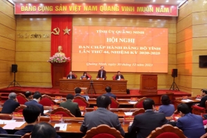 Quảng Ninh: Kiểm điểm, đánh giá, xếp loại chất lượng Đảng bộ tỉnh năm 2023