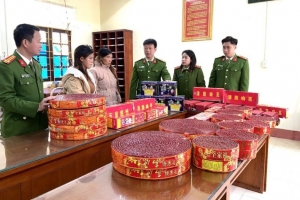 Tàng trữ trái phép gần 90kg pháo nổ chưa kịp kiếm lời thì bị bắt giữ