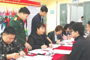 TP. Nam Định thực hiện tốt công tác tuyển quân