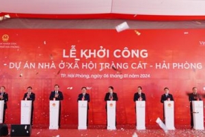 Vingroup khởi công dự án nhà ở xã hội Happy Home Tràng Cát tại thành phố "hoa phượng đỏ"