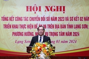 Lạng Sơn tiếp tục đẩy mạnh công tác chuyển đổi số và thực hiện Đề án 06