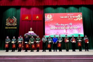 Công an TP. Hồ Chí Minh tổ chức chương trình ‘Xuân chiến sĩ - Ấm tình đồng đội’ năm 2024