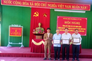 Phường Vỹ Dạ - Đơn vị dẫn đầu phong trào thi đua của Thành phố Huế năm 2023