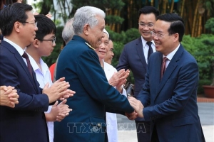 Chủ tịch nước Võ Văn Thưởng gặp mặt đoàn đại biểu chương trình Việc tử tế