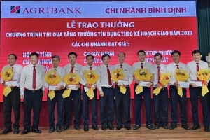 Agribank Bình Định hoàn thành và vượt 6/6 chỉ tiêu kinh doanh