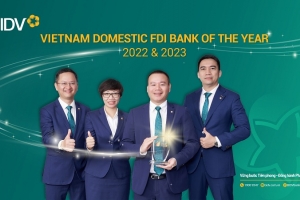 BIDV - Ngân hàng phục vụ khách hàng FDI tốt nhất Việt Nam 2023