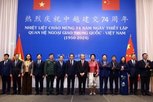 Phó Thủ tướng Trần Lưu Quang dự kỷ niệm 74 năm ngày thiết lập quan hệ ngoại giao Việt Nam-Trung Quốc
