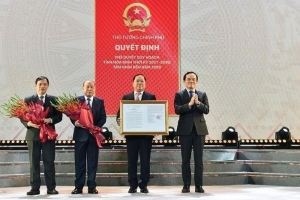 Phó Thủ tướng Trần Lưu Quang dự lễ công bố quy hoạch tỉnh Hòa Bình thời kỳ 2021 - 2030, tầm nhìn đến năm 2050