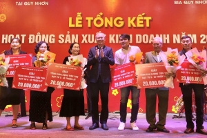 Bình Định có 10 doanh nghiệp nộp thuế cao nhất tỉnh