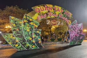 Hà Nội: 9 chợ hoa xuân quận Tây Hồ sẵn sàng phục vụ nhân dân đón Tết
