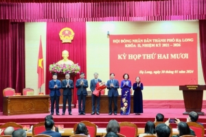 Ông Vũ Ngọc Lâm giữ chức vụ Phó Chủ tịch UBND TP. Hạ Long