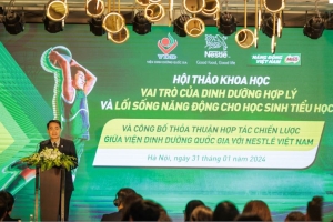 Nâng cao nhận thức về dinh dưỡng hợp lý và lối sống năng động cho học sinh tiểu học