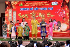 Chuyên đề "Ngày Tết quê em" giúp các em học sinh hiểu hơn về ý nghĩa của Ngày Tết cổ truyền