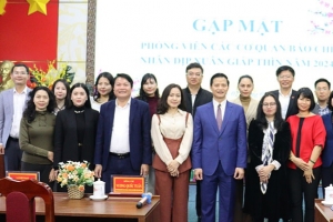 Bắc Ninh: Gặp mặt phóng viên các cơ quan báo chí