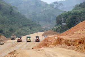 Bộ trưởng Nguyễn Chí Dũng kiểm tra tiến độ dự án cao tốc Hà Giang - Tuyên Quang