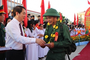 Hậu Giang: Long trọng tổ chức Lễ giao - nhận quân