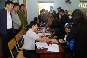 Hà Tĩnh: Chi trả tiền bồi thường GPMB dự án của VSIP cho 172 hộ dân