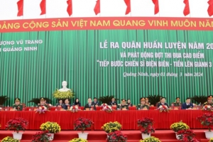 Lực lượng vũ trang tỉnh Quảng Ninh ra quân huấn luyện năm 2024