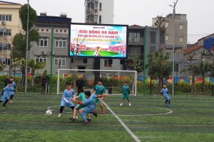 240 vận động viên tham gia giải bóng đá nam thiếu niên, nhi đồng Cúp Lê Chân