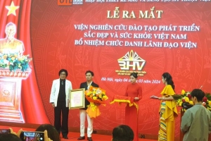 Ra mắt Viện Nghiên cứu, đào tạo phát triển sắc đẹp và sức khỏe Việt Nam