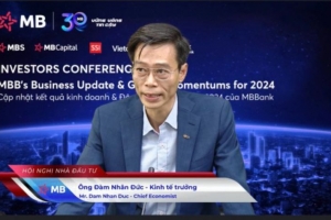 MB dự kiến tăng trưởng lợi nhuận 10% trong năm 2024