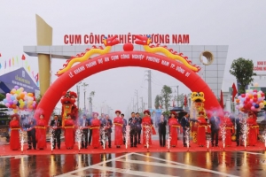 Khánh thành Cụm Công nghiệp hơn 600 tỷ đồng Phương Nam, TP. Uông Bí
