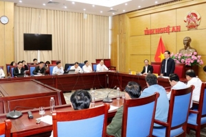 Nghệ An: Tạo điều kiện thuận lợi nhất cho doanh nghiệp hoạt động sản xuất, kinh doanh