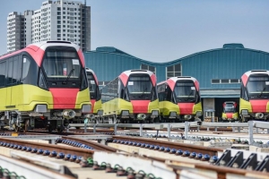 Chạy thử 1 tháng tuyến đường sắt Nhổn - ga Hà Nội