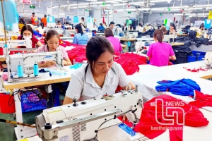 Thái Nguyên: Xuất khẩu hàng dệt may - các doanh nghiệp chủ động tìm kiếm thị trường tiêu thụ
