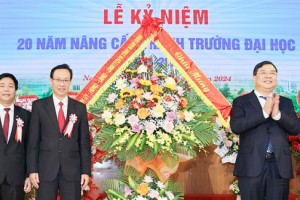 Trường Đại học Điều dưỡng Nam Định kỷ niệm 20 năm nâng cấp thành trường đại học