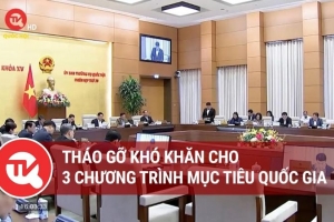 Hoàn thiện hành lang pháp lý, tháo gỡ khó khăn cho các chương trình mục tiêu quốc gia