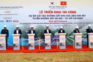 Quảng Bình khởi công dự án cải tạo đường sắt hơn 2.000 tỷ đồng