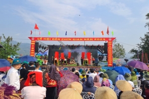 Khai lễ Đền Chín Gian năm 2024