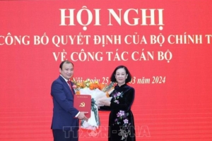 Phó trưởng ban Tuyên giáo giữ chức Tổng Biên tập tạp chí Cộng sản