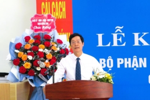 Khai trương Bộ phận Tiếp nhận và trả kết quả giải quyết thủ tục hành chính quận Dương Kinh