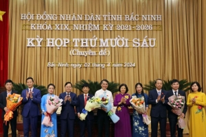 Bắc Ninh: Bầu bổ sung chức danh Phó Chủ tịch HĐND tỉnh và Trưởng các Ban HĐND tỉnh