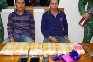 Nghệ An: Bắt 2 đối tượng vận chuyển 36.000 viên ma túy tổng hợp